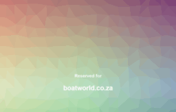 boatworld.co.za