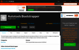 bootstrapper.sourceforge.net