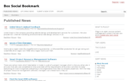 boxsocialbookmark.com