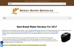 breadmakerbargains.com