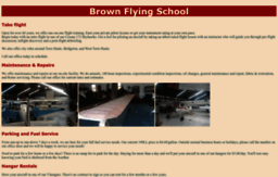 brownflyingschool.com