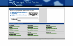 budgetflightfinder.com