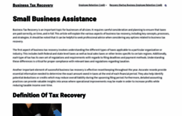 businesstaxrecovery.com