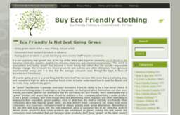 buyecofriendlyclothing.com