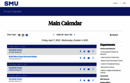calendar.smu.edu