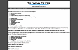 cameroncollector.com