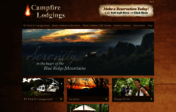 campfirelodgings.com