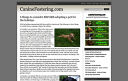 caninefostering.com