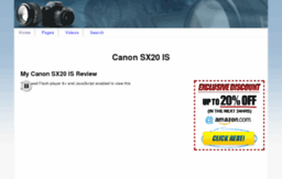 canonsx20is.org