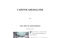 capetocape2012.com