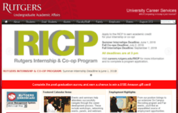 careerservices.rutgers.edu