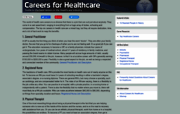careersforhealthcare.com
