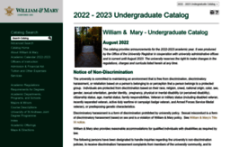 catalog.wm.edu
