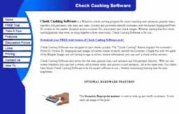 checkcashingsoftware.com