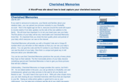 cherished-memories.com