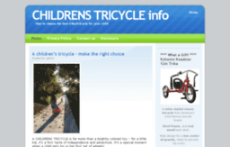 childrenstricycle.net