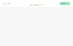 claridges.co.uk