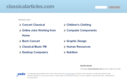 classicalarticles.com