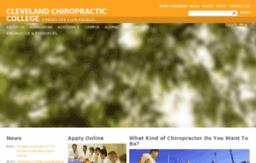 clevelandchiropractic.edu