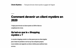 clientsmysteres.fr