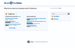 cloudlinux.uservoice.com