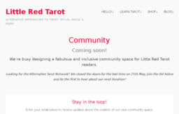 community.littleredtarot.com