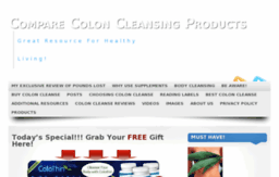 comparecoloncleansingproducts.com