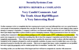 complaints-securitysystems.com