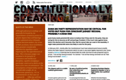 constitutionallyspeaking.co.za
