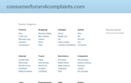 consumerforum4complaints.com