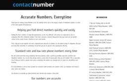 contactnumber.co.uk