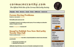 cormacmccarthy.com