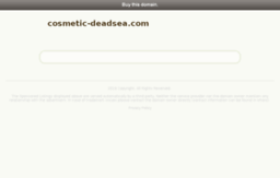 cosmetic-deadsea.com