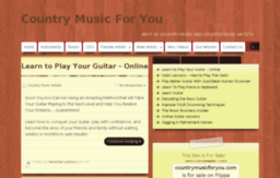 countrymusicforyou.com