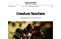 creatureteachers.org