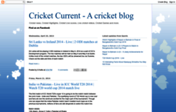 cricketcurrent.blogspot.in