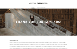 crystalcabinfever.com