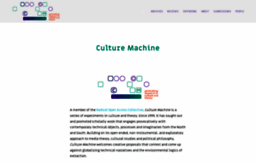 culturemachine.net