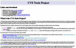 cvs-tools.sourceforge.net