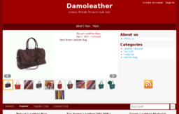 damoleather.com