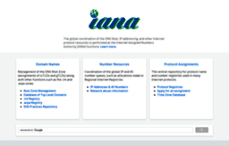 data.iana.org