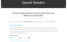 davidsandor.com