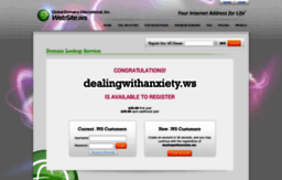 dealingwithanxiety.ws