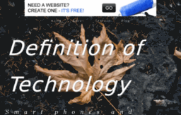 definitionoftechnology.bravesites.com