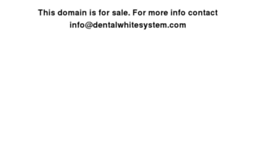 dentalwhitesystem.com