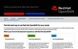 developers.openshift.com