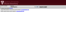 directory.eastern.edu