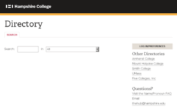 directory.hampshire.edu