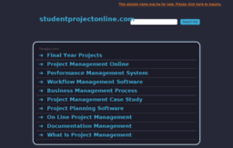 directory.studentprojectonline.com