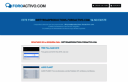 dirtyroadproductions.foroactivo.com